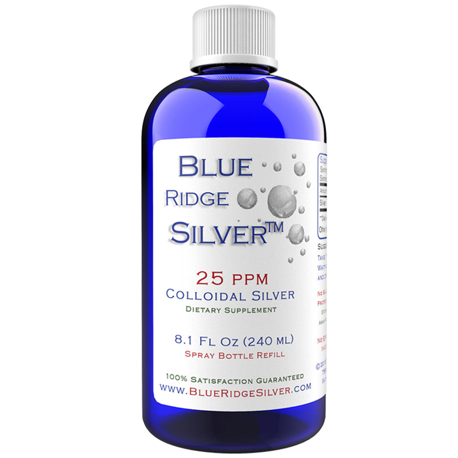 25 ppm Colloidal Silver - 8 oz