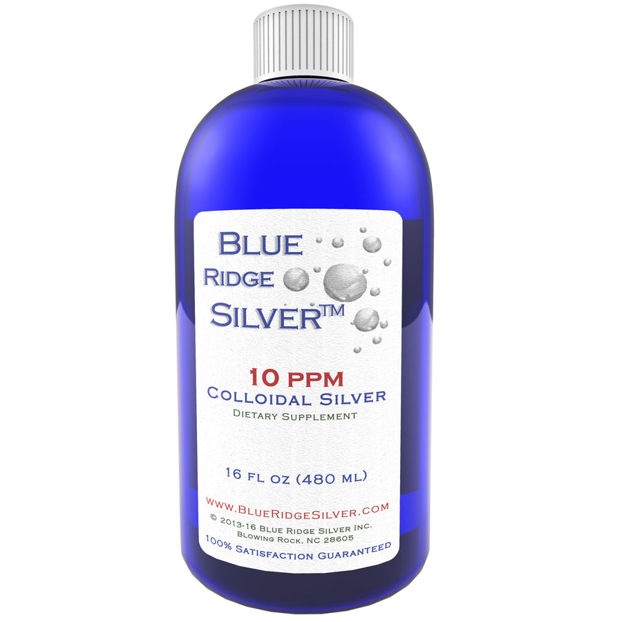 Blue Ridge Silver 10 ppm Colloidal Silver - 16 oz