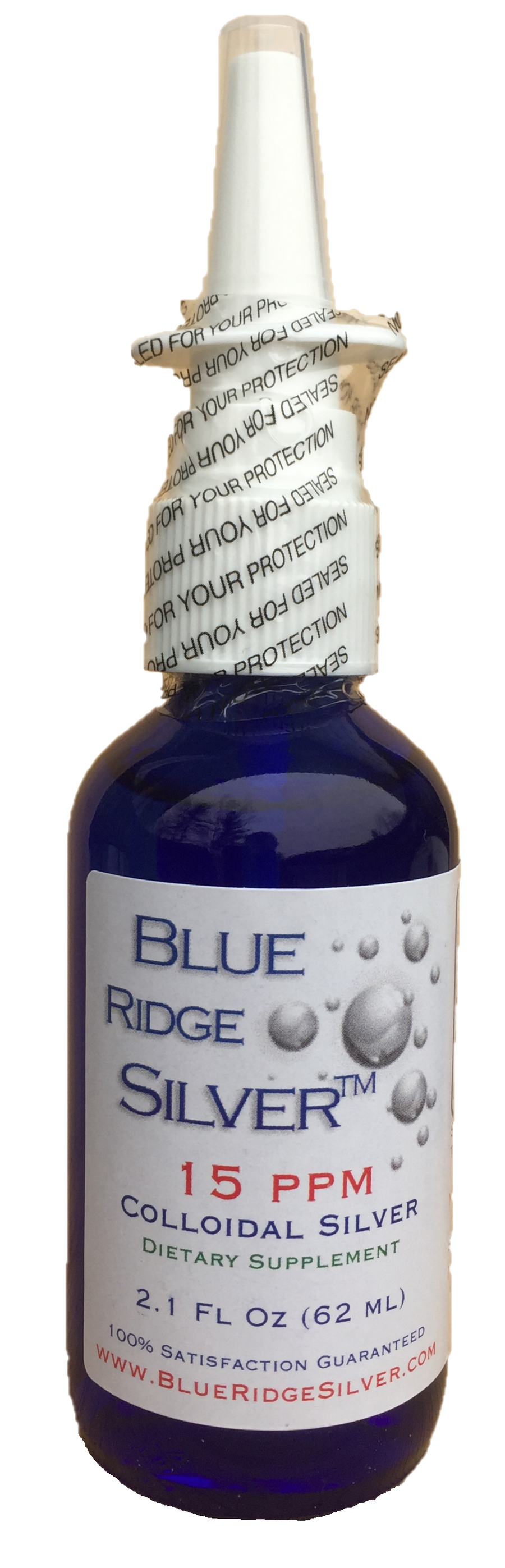 15 ppm Colloidal Silver - 2 oz Vertical Spray