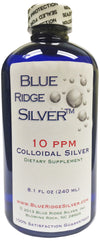 Blue Ridge Silver 10 ppm Colloidal Silver - 8 oz