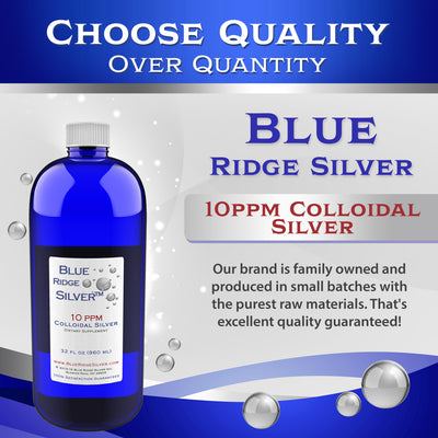 10 ppm Colloidal Silver - 32 oz