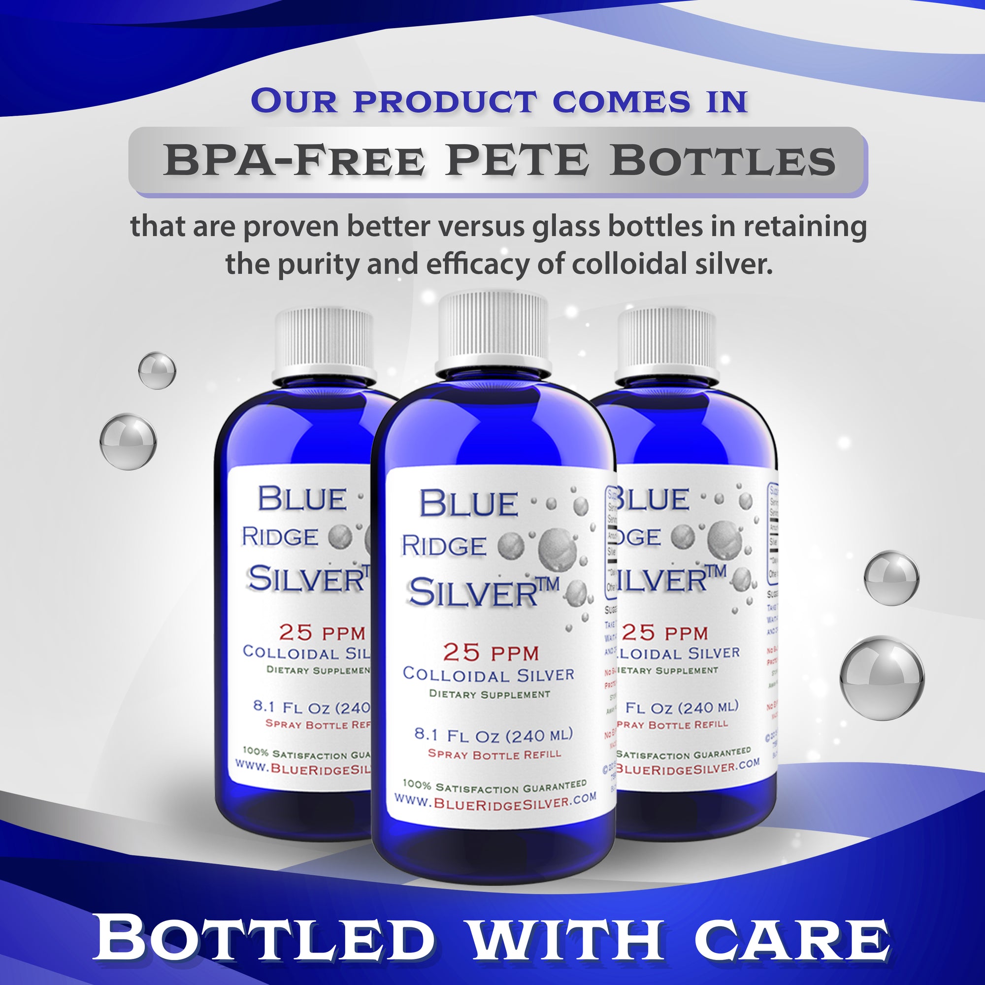 25 ppm Colloidal Silver - 8 oz