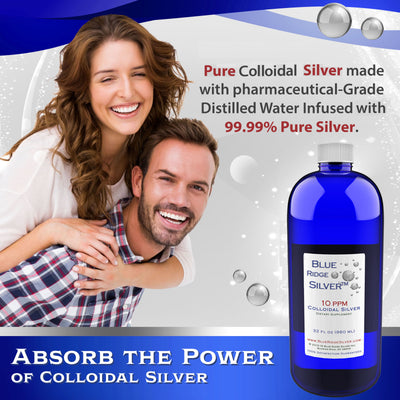 10 ppm Colloidal Silver - 32 oz
