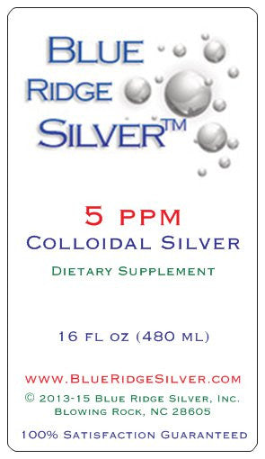 5 ppm Colloidal Silver -16 oz